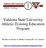 Valdosta State University Athletic Training Education Program