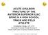 ACUTE AVULSION FRACTURE OF THE ANTERIOR SUPERIOR ILIAC SPINE IN A HIGH SCHOOL TRACK AND FIELD ATHLETE
