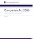 Companies Act 2006. Capital reductions and share buybacks. April 2008