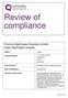 Review of compliance. Florence Nightingale Hospitals Limited Capio Nightingale Hospital. London. Region: 11-19 Lisson Grove Marylebone London NW1 6SH