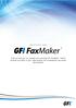 1 Introduction 10 1.1 About 10 1.2 How GFI FaxMaker works - Sending faxes 11 1.3 How GFI FaxMaker works - Receiving faxes 12