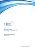 White Paper Technology Assisted Review. Allison Stanfield and Jeff Jarrett 25 February 2015. 1300 136 993 www.elaw.com.au