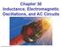 Chapter 30 Inductance, Electromagnetic Oscillations, and AC Circuits. Copyright 2009 Pearson Education, Inc.