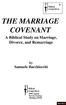 THE MARRIAGE COVENANT