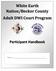 White Earth Nation/Becker County Adult DWI Court Program
