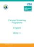 Cervical Screening Programme