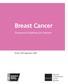 Breast Cancer. Treatment Guidelines for Patients