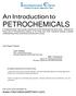 An Introduction to PETROCHEMICALS
