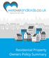 NWBIB Ltd Residential Property Owners Policy Summary