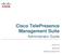 Cisco TelePresence Management Suite
