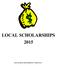 LOCAL SCHOLARSHIPS 2015