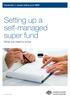 Setting up a self-managed super fund