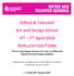 Gifted & Talented Art and Design School 4 th 7 th April 2016 APPLICATION FORM