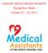 Celebrate National Medical Assistants Recognition Week October 21 25, 2013