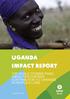 Uganda impact report THE WORLD CITIZENS PANEL: INSIGHTS IN OXFAM S CONTRIBUTION TO CHANGES IN PEOPLE S LIVES