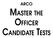ARCO MASTER THE OFFICER CANDIDATE TESTS