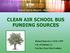 CLEAN AIR SCHOOL BUS FUNDING SOURCES. Richard Battersby, CAFM, CPFP City of Oakland, CA East Bay Clean Cities Coalition