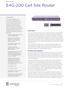 E4G-200 Cell Site Router