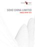 SOHO CHINA LIMITED ANNUAL REPORT 2014