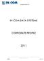 IN-COM DATA SYSTEMS CORPORATE PROFILE