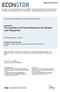 Lochner, Lance; Stinebrickner, Todd; Suleymanoglu, Utku. Working Paper The Importance of Financial Resources for Student Loan Repayment