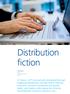 Distribution fiction. Pascal Koenig Partner Advisory & Consulting Deloitte