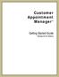 Customer Appointment Manager