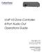 VoIP V3 Zone Controller 4-Port Audio Out Operations Guide