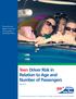 Teen Driver Risk in Relation to Age and Number of Passengers