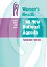 The New National Agenda