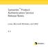 Symantec Product Authentication Service Release Notes