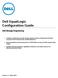 Dell EqualLogic Configuration Guide