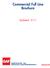 Commercial Full Line Brochure