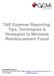 T&E Expense Reporting: Tips, Techniques & Strategies to Minimize Reimbursement Fraud