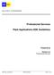 Professional Services. Plant Applications SDK Guidelines GE FANUC AUTOMATION. Prepared by. Donna Lui Professional Services