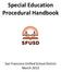 Special Education Procedural Handbook