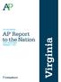 THE 10TH ANNUAL. AP Report to the Nation. Virginia STATE SUPPLEMENT FEBRUARY 11, 2014