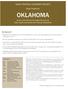 AGING STRATEGIC ALIGNMENT PROJECT OKLAHOMA. State Profile for