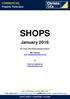 SHOPS January 2016 For more information please contact: Mert Seyhan mert.seyhan@christo.co.uk Visit our website on www.christo.co.