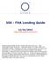 300 - FHA Lending Guide 12/31/2015 (Case Files prior to 9/14/15)