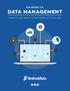 AN INTRO TO DATA MANAGEMENT