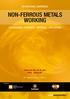 NON-FERROUS METALS WORKING
