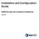 Installation and Configuration Guide. NetIQ Security and Compliance Dashboard