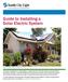 Guide to Installing a Solar Electric System