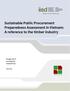 Sustainable Public Procurement Preparedness Assessment in Vietnam: A reference to the timber industry