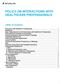 POLICY ON INTERACTIONS WITH HEALTHCARE PROFESSIONALS