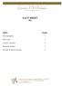 FACT SHEET 2011. Hotel Information 2. Room Types 3. Activities / Facilities 4. Restaurant and Bars 5. À la carte all inclusive package 6