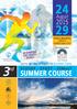 SUMMER COURSE. August. 3 rd ECOSEP - EFOST - ISMuLT. Sports & Exercise Medicine Summer Camp 28 EUROPEAN CME CREDITS (ECMEC) Athens Marathon GREECE