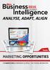 ITWeb Business Intelligence Summit 2016 - Marketing opportunities