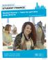 Student finance loans for part-time study 2015/16